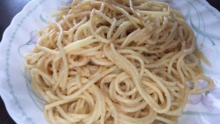 ドラッグストアPB 賢の食卓 和風たらこスパゲッティ 大盛り！vol.4/4（実食！咀嚼音付き）