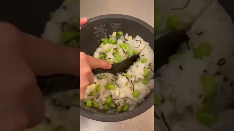 枝豆チーズ昆布おにぎり作ってもろた #Shorts #おにぎり #レシピ