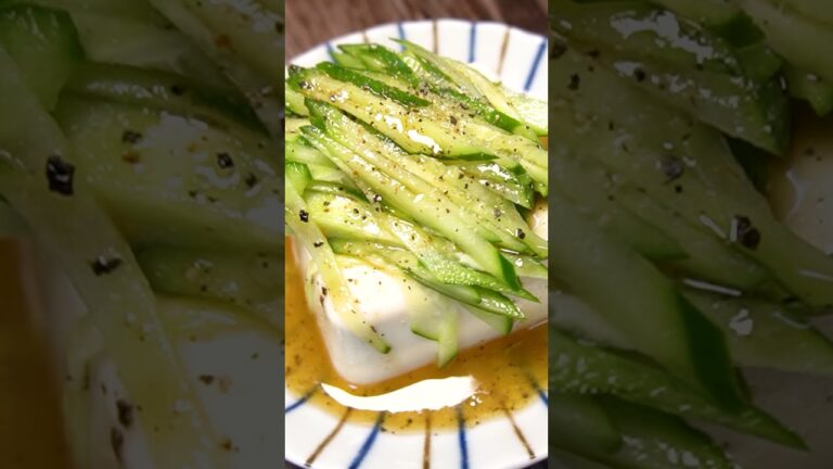 まだ醤油で冷奴食べてる人、これ激ウマだから絶対やって　#shorts