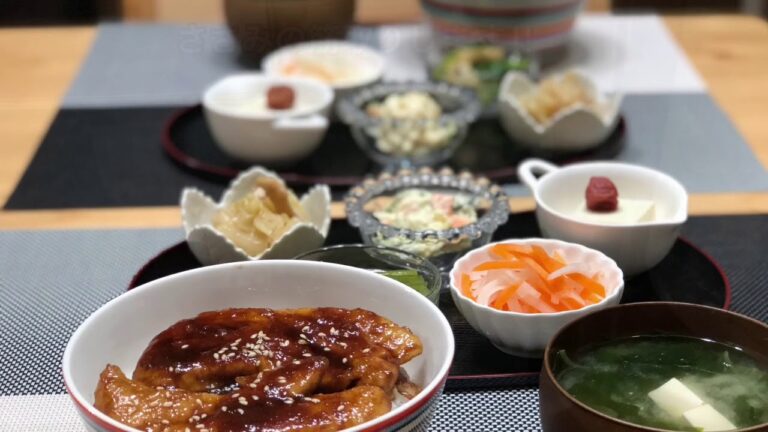 【ささみのガーリック照り焼き丼】2018/05/10 夕飯