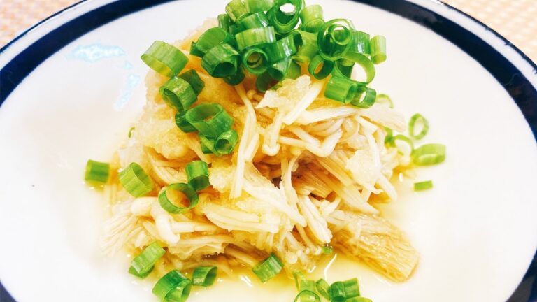 【簡単えのき】レンジで10分で出来る！スピードおつまみ、低カロリー＆低糖質ダイエットレシピ、悪魔的な旨さ【時短研究♪あいこチャンネル】