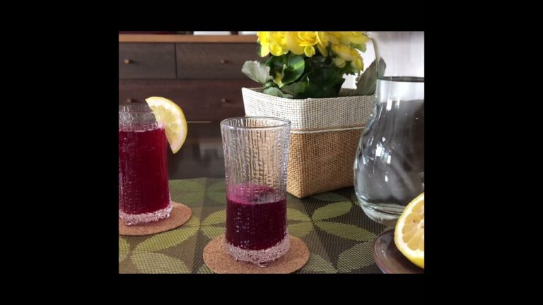 Shiso Juice Making| Japanese Shiso Recipe| Shiso Juice Recipe | 赤しそジュースのレシピ/作り方 |しそジュース