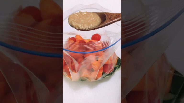 超簡単お漬物　野菜の塩麹漬け　#簡単レシピ　#塩麹　#ズボラ料理　#腸活