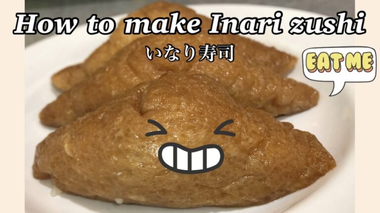 How to Inari zushi/いなり寿司の作り方