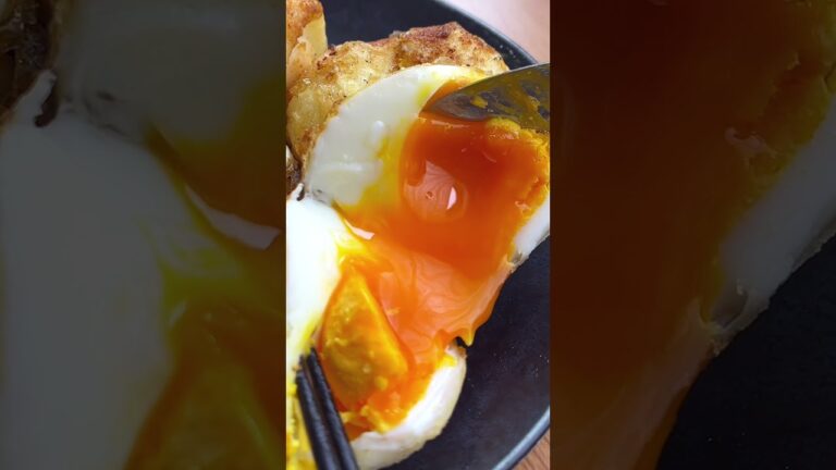 揚げずにカンタン！半熟卵でとろとろ唐揚げ