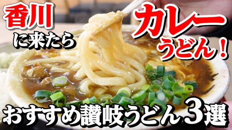 【香川県民がオススメする!!本当に美味しい『カレーうどん』まとめ9】讃岐うどんの名店【厳選3店舗】香川県