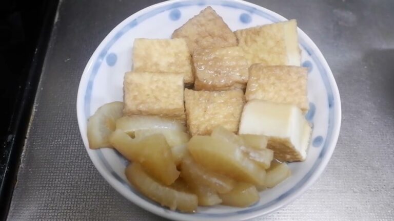 【簡単料理】大根と厚揚げの煮物