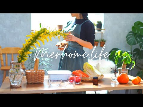 栄養価をアップさせる野菜の保存方法と簡単な作り置きをする日常 / IKEA購入品 / バレンタイのお菓子作り