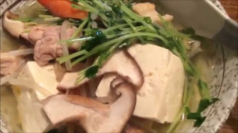 豆苗（とうみょう）レシピ「具だくさんスープ」、