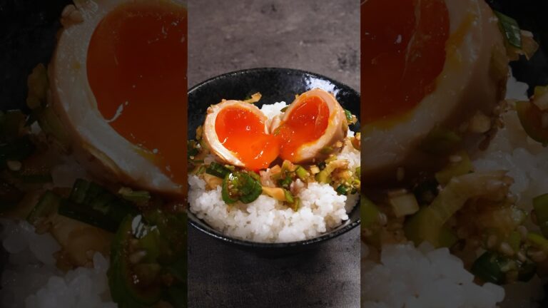 700万再生超えの伝説の味玉の作り方 #shorts