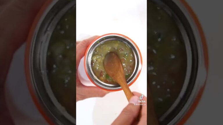 スープジャーで作る完全栄養オートミールカレー。シンプルレシピ　#shorts