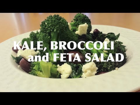How to Make Kale, Broccoli and Feta Salad | Keith and Laura's Kitchen