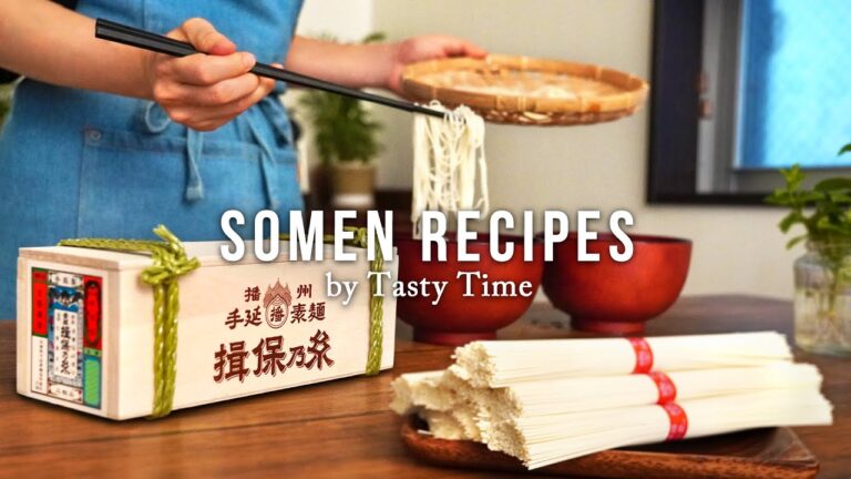 そうめんレシピ5選／簡単で美味しいおすすめアレンジ／SOMEN NOODLES RECIPES