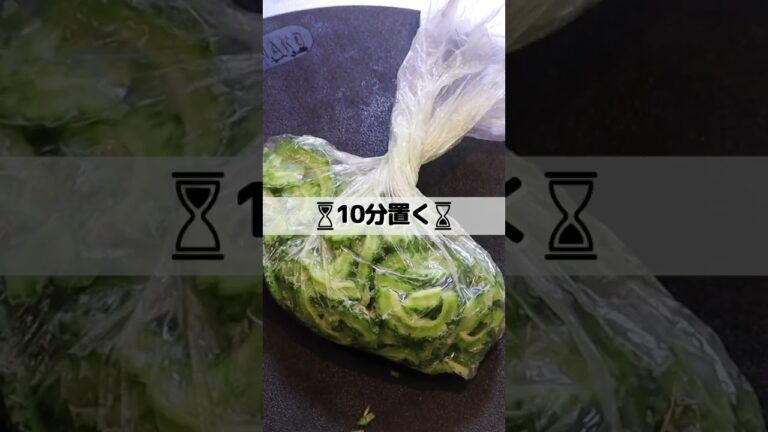 ゴーヤチャンプルに豆腐を入れなかったら炎上!? だったら肉も抜いちゃえ!! #shorts