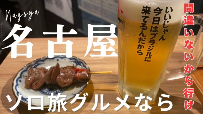 【名古屋】ふらっと1人5000円旅（初級編）ご当地グルメを食べ歩き！