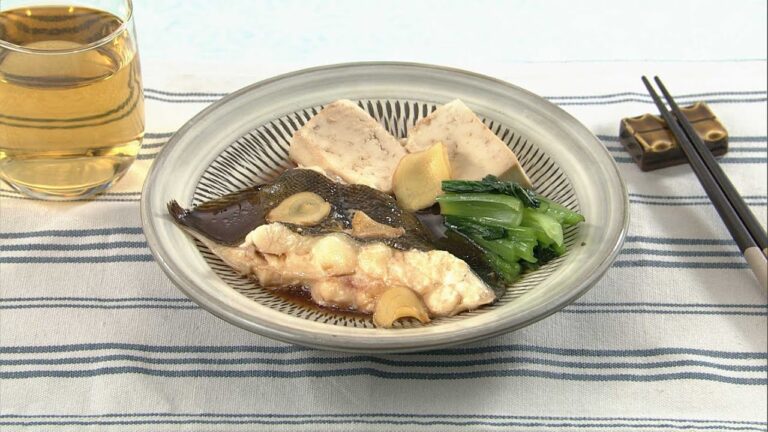 【DAIGOも台所】カレイの煮つけ｜レンジで一発！簡単レシピ