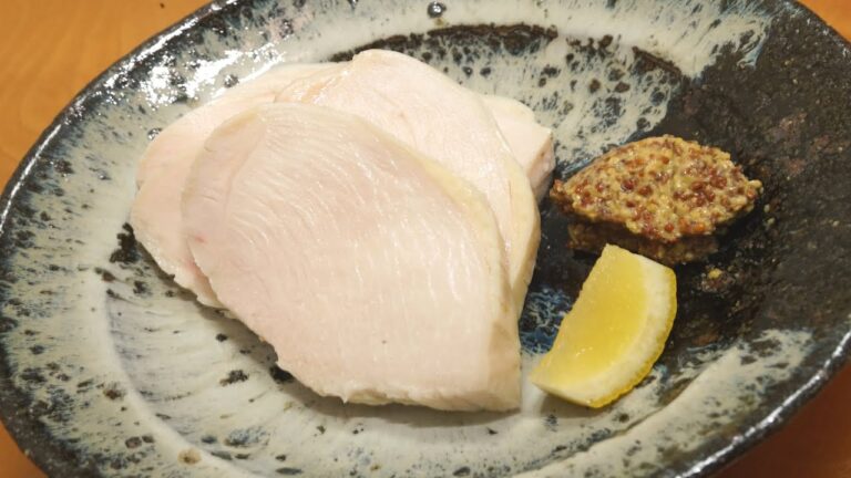 鶏むね肉のオイル煮（低温調理で失敗なく柔らかい）