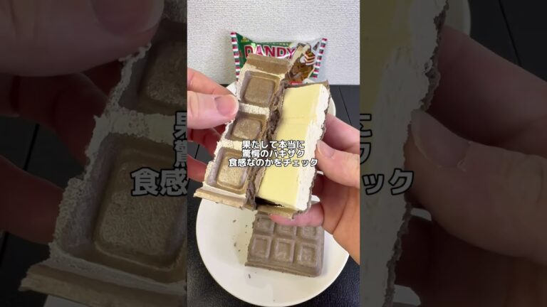 これはリピ確アイス❣️【ファミマ新商品】ダンディーティラミス #ファミマ #コンビニ新商品 #コンビニ #アイス紹介 #アイス #アイスクリーム #ティラミス #チョコ #チョコレート #新商品