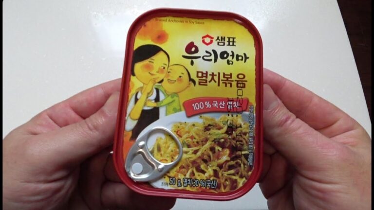 韓国の缶詰｜じゃこ炒めの入った缶詰は意外な味だった。sempio