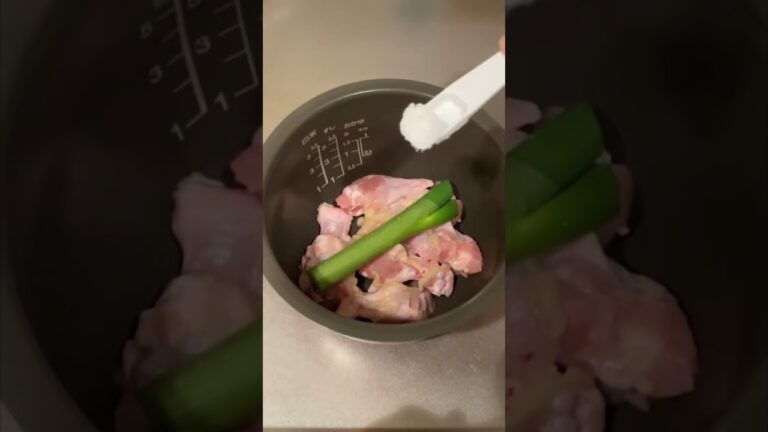 炊飯器一発！手羽元の簡単サムゲタン風スープ