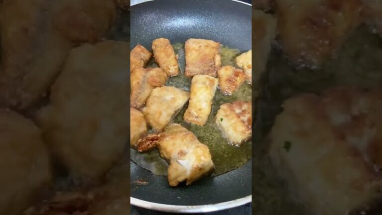 さばの竜田揚げ／ASMR／米粉レシピ／グルテンフリー