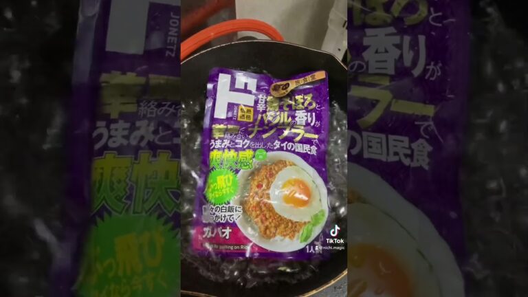 #ドンキホーテ #ガパオライス  #食べてみた #ニチパラch #タイ料理