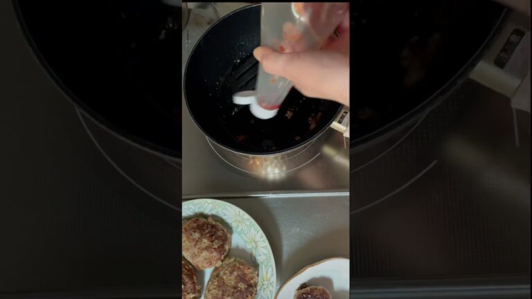 本当に美味しい絶品ハンバーグソースの作り方 簡単デミグラスソース風　#shorts
