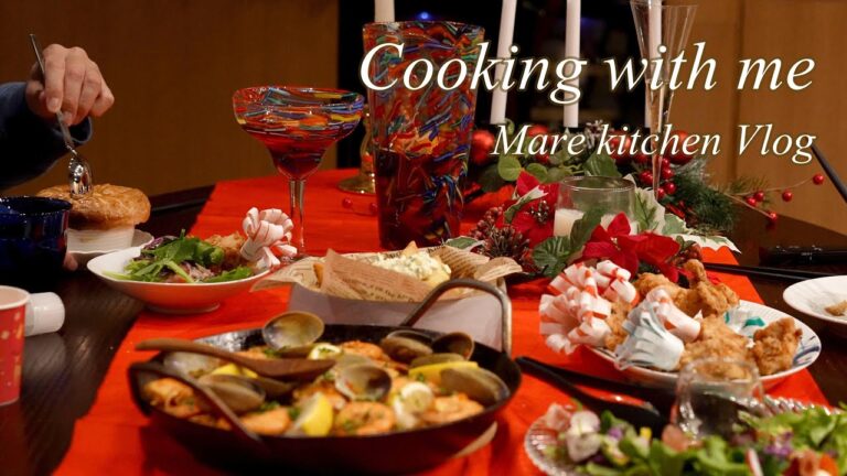 朝5時起きの生活 | 我が家のパーティー料理 | cooking with me