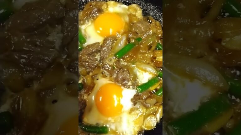 牛肉と玉ねぎ、インゲン甘辛煮。この後丼にしました。