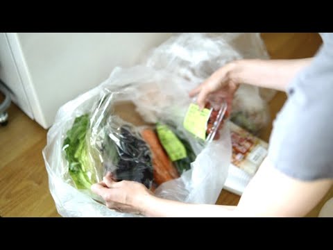 ひさしぶりの生協さんのある暮らし。と、ビニール袋リサイクル