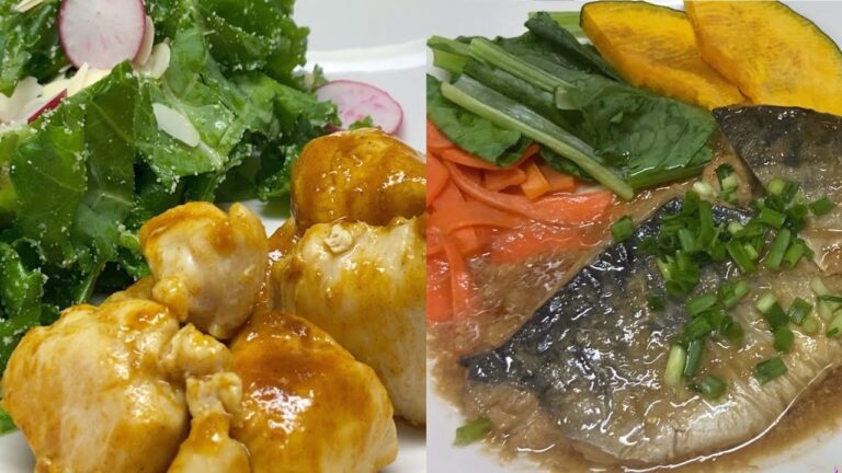 サバのみぞれ煮とタンドリーチキンが簡単に作れちゃう【宅食】