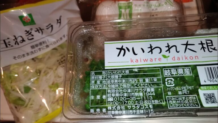 【料理動画】玉ねぎ「かいわれ大根」レシピ朝ご飯4月22日に