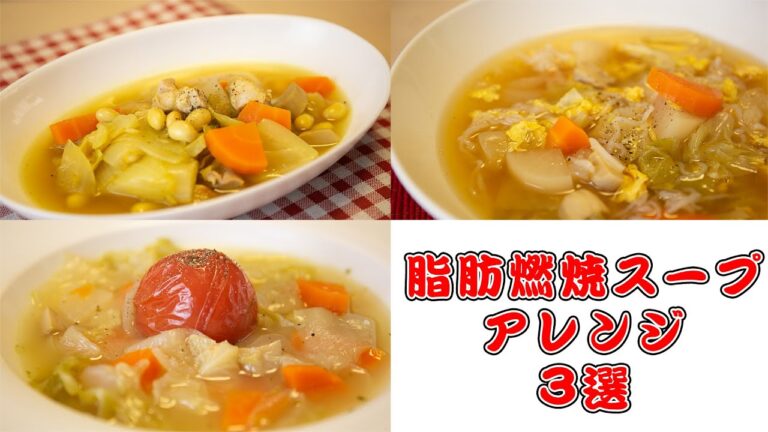 【ダイエット】脂肪燃焼ポトフ！アレンジレシピ3選part①