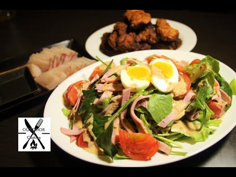 【サラダ】居酒屋の定番！北海道名物ラーメンサラダ【北海道】