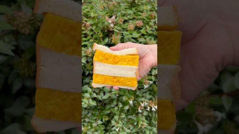 🍳職人が手際良く焼き上げる極上の卵焼き🍳