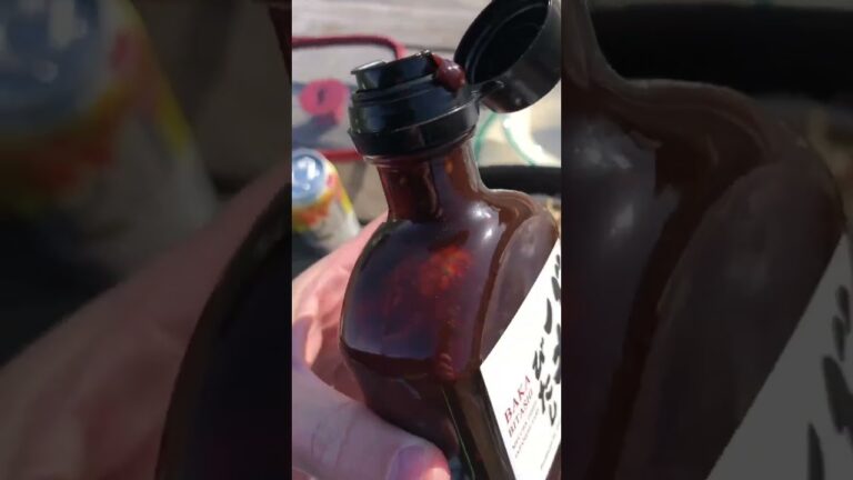 バカびたし、でお酒のつまみをキャンプにて