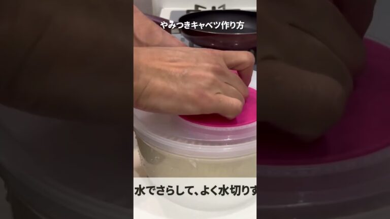 やみつきキャベツ🥬 #料理 #簡単レシピ #簡単料理