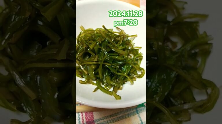 【パスタ】 #ごはん #晩ごはん #茄子 #ミートソース #チキンナゲット #くきわかめ  #茎ワカメ #ポン酢