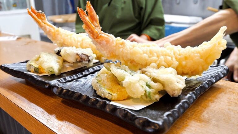 【閉店】天ぷらが飛ぶように売れる世界唯一の花蕎麦専門店「和み」を営む大将に密着丨Japanese Tempura Soba Noodles