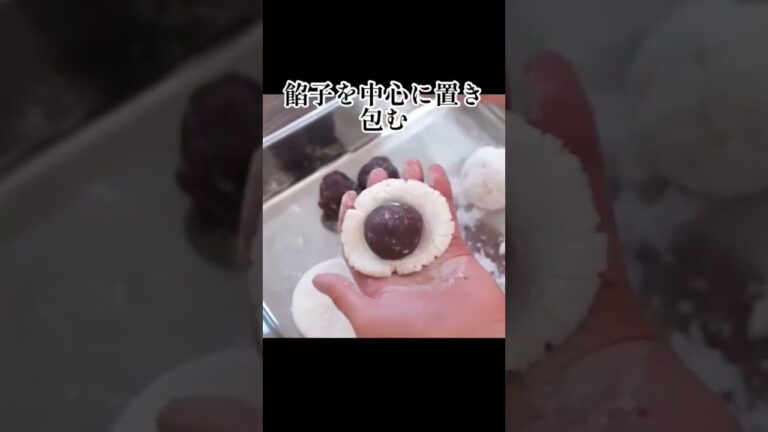 ヘルシー豆腐焼き餅！混ぜて焼くだけ！太りづらい豆腐焼き餅の簡単作り方！【ヘルシーダイエット】#shorts
