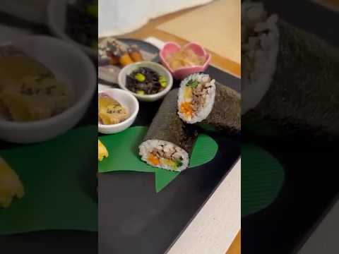 【おうちごはん】シリーズ✨節分恵方巻きキンパ風と金棒ドーナツ‼️やっぱり2月3日でしょ👹