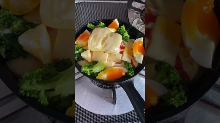 卵🥚じゃがいも🥔ブロッコリー🥦チーズ🧀大好きばかりで作ってみた♫簡単簡単♫