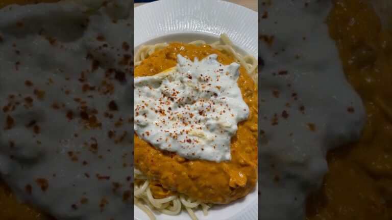 Creamy Pasta Tomato and Burrata recipe #shorts