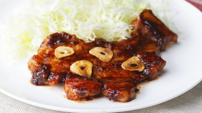 ご飯が進む！トンテキ〜ソースこってり♪〜 / Tonteki-pork-chop