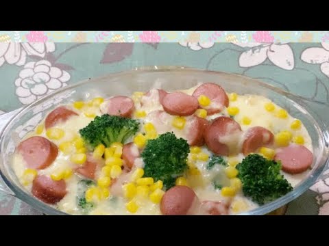 【オートミールレシピ】とろ〜り美味しい！オートミール豆乳グラタン　Oatmeal soy milk gratin #shorts