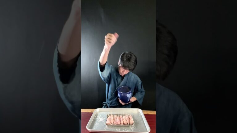 鶏むね肉の焼き鳥 #shorts