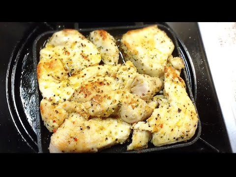 熟成の進んだレモンペッパーチキンをマジックソルトで焼いて食べる動画