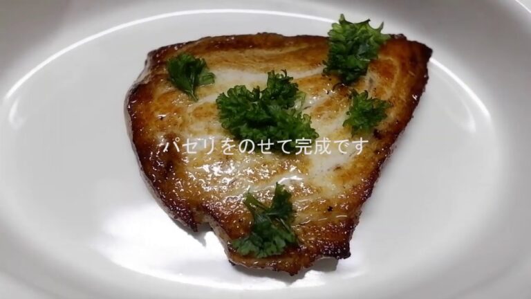 【料理】メカジキのソテー