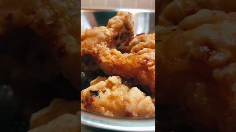 背徳のハニーバターチキン #shorts #簡単レシピ #japanesefood #koreanfood #フライドチキン #chicken #하니버터치킨