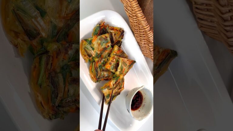 【簡単】カリカリニラのチヂミ